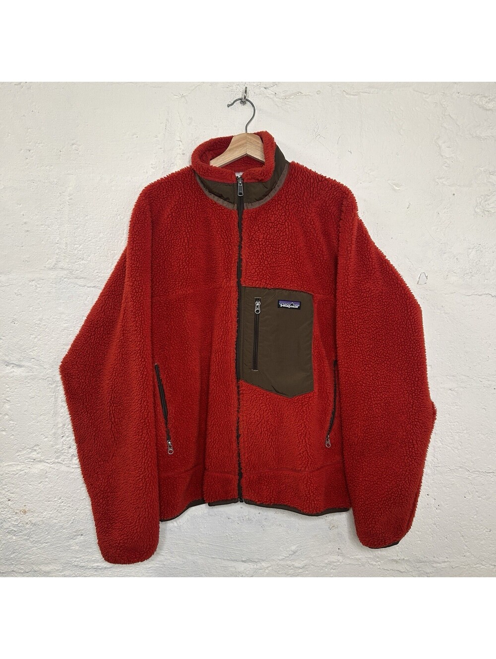 Vintage Patagonia Retro-X Deep Pile Jacket “Chili Red”